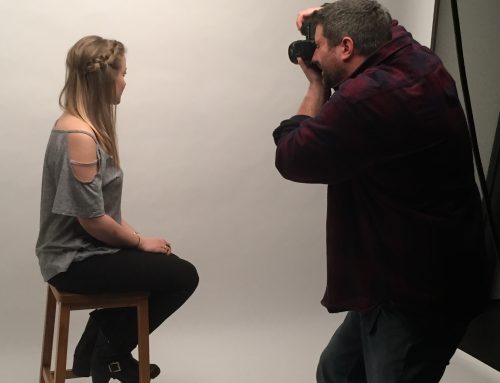 Photo shoot at Truro College